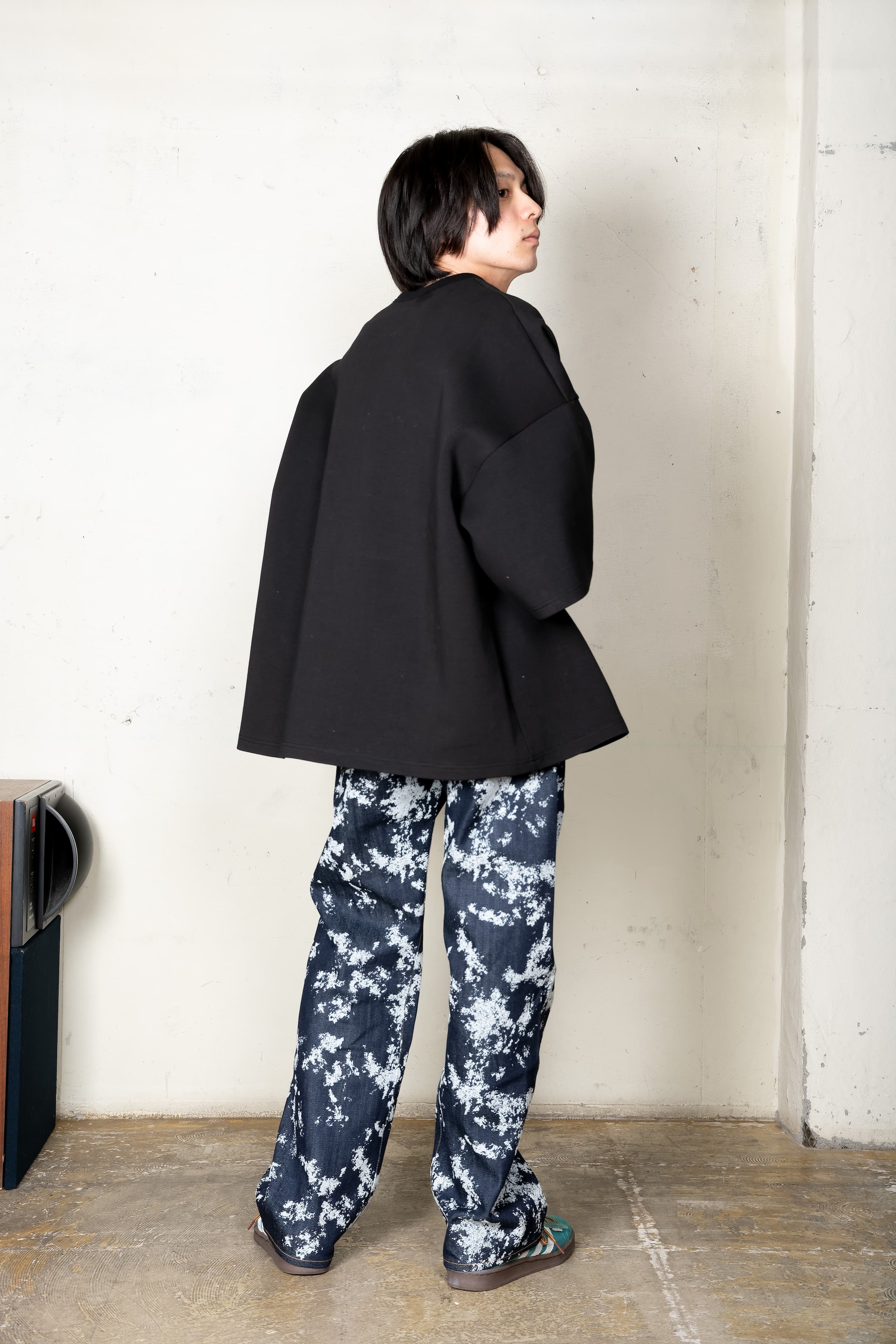 ボンディングビッグT Black