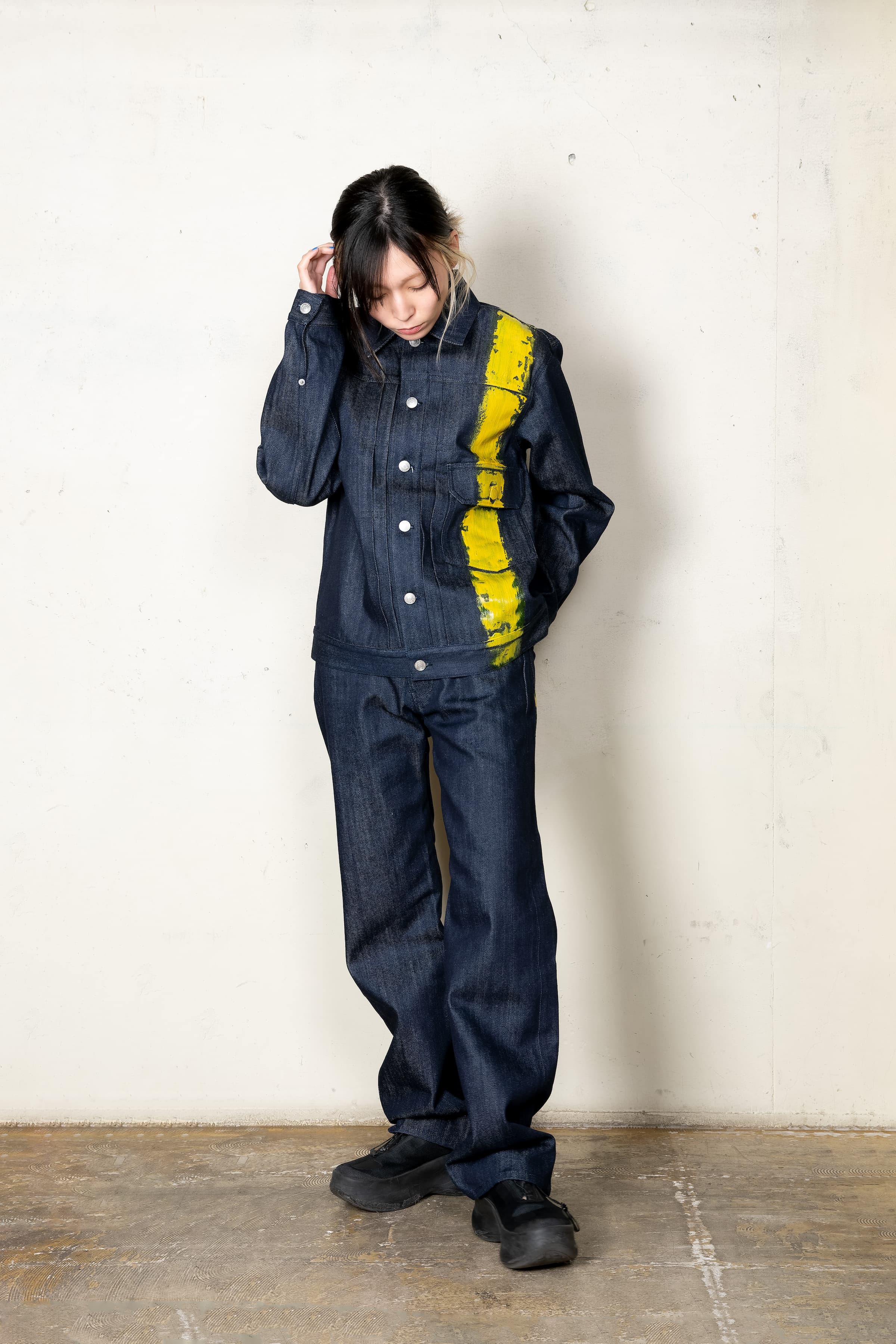 IBMG/ナナヲアカリペイントジャケット ナナヲアカリペイントデニムジャケット – IBMG